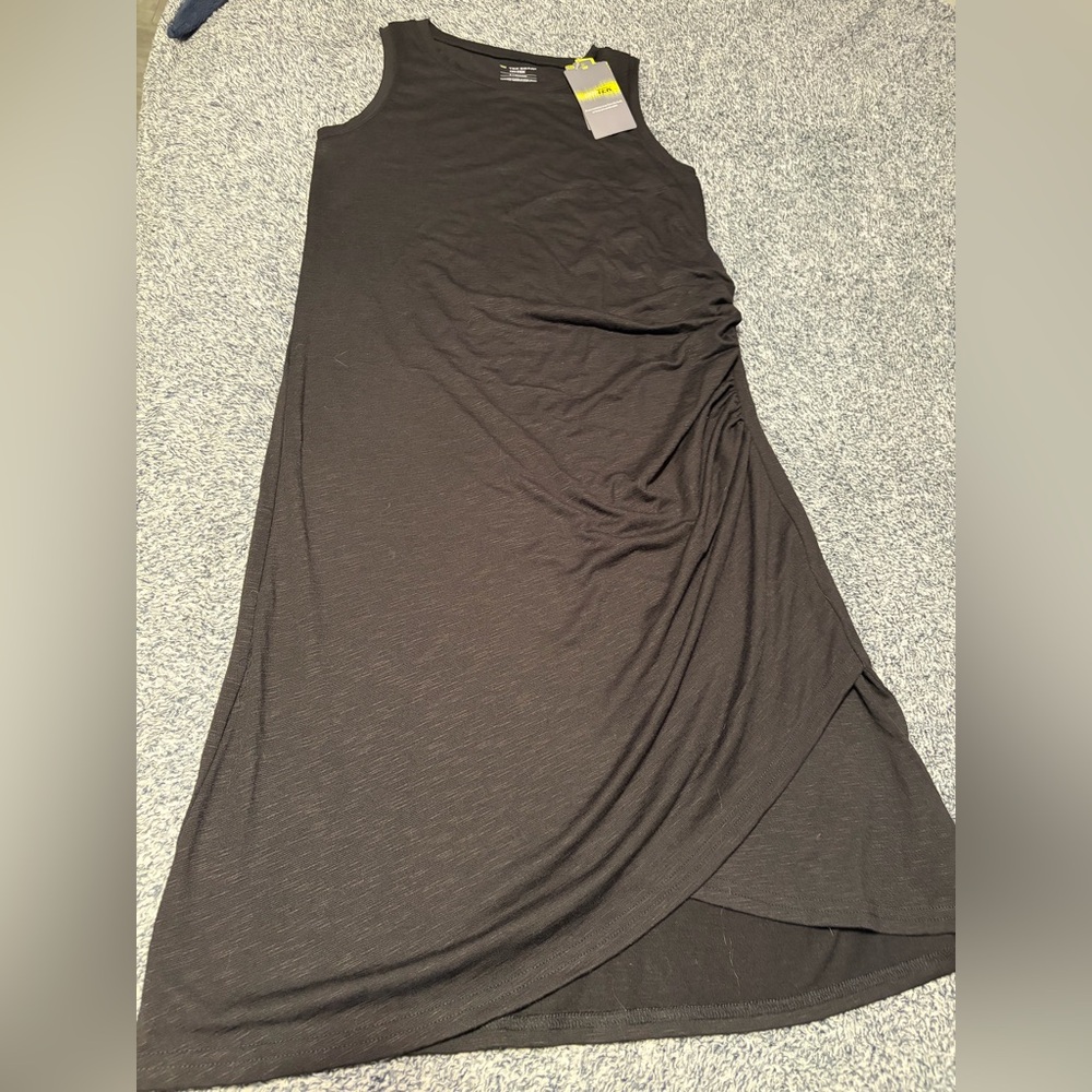 NWT Tek Gear Black Asymmetrical Dress size S - Picture 2 of 8